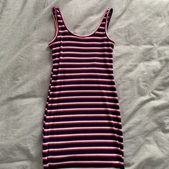 Striped Bodycon Dress - Picture 3 of 3